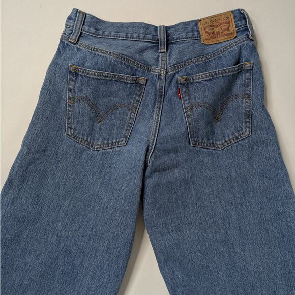 Levi's Premium '94 Baggy Wide Leg 27 High Rise Rigid Denim '90s Skater Aesthetic - Picture 5 of 11